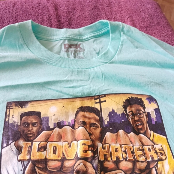"I LOVE HATERS" from the movie "Do the right thing" tshirt - Picture 2 of 4